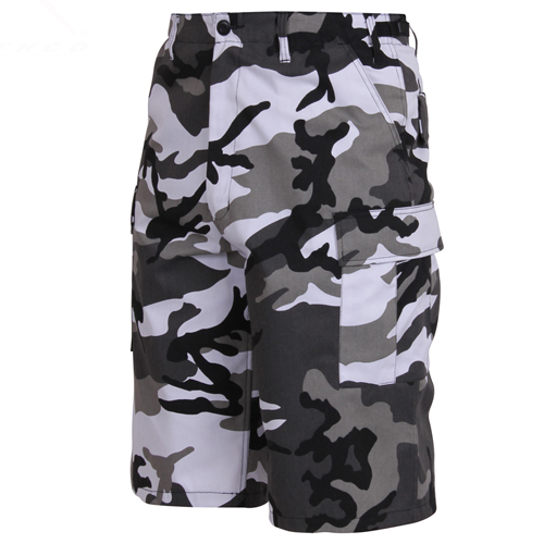 Ultra Force Mens Long Length Camo BDU Short