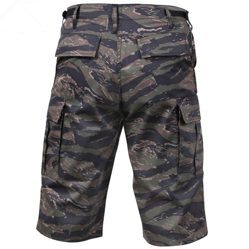 Ultra Force Mens Long Length Camo BDU Short