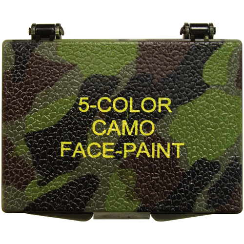 Five-Color Bark Camouflage Face Paint Compact
