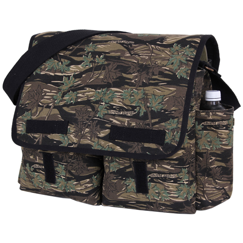 Vintage Unwashed Canvas Messenger Bag