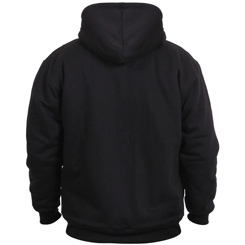 Mens Heavyweight Sherpa Lined Zippered Sweatshirt