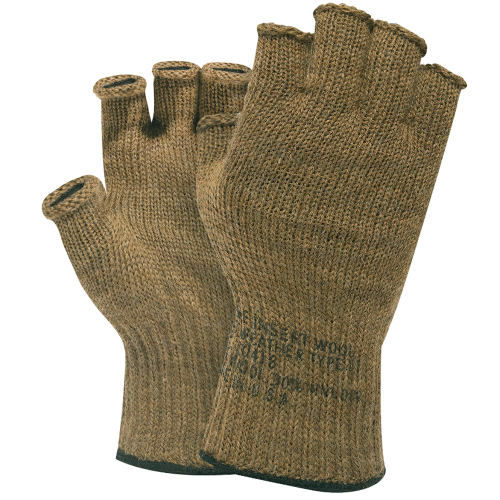 Fingerless Wool Gloves 