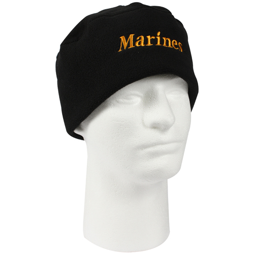 Marines Military Embroidered Polar Fleece Watch Caps