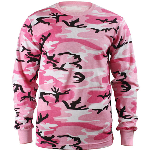 Ultra Force Mens Long Sleeve Camo T-Shirt