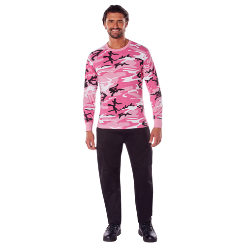 Ultra Force Mens Long Sleeve Camo T-Shirt