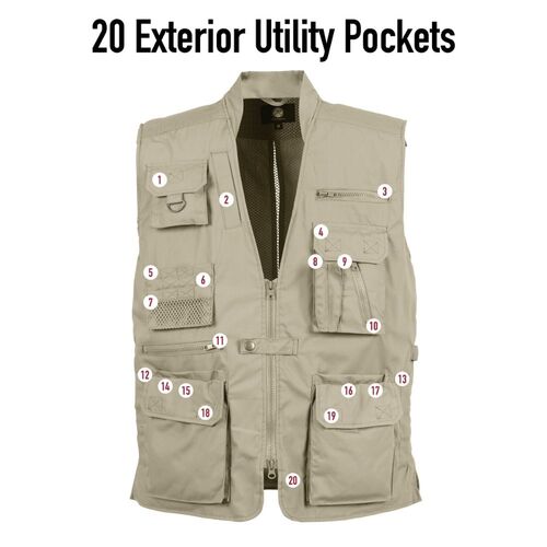 Plainclothes Tactical Concealed Carry Vest