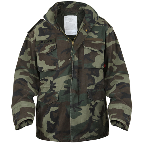 Mens Vintage M-65 Field Jacket