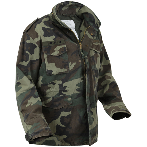 Mens Vintage M-65 Field Jacket