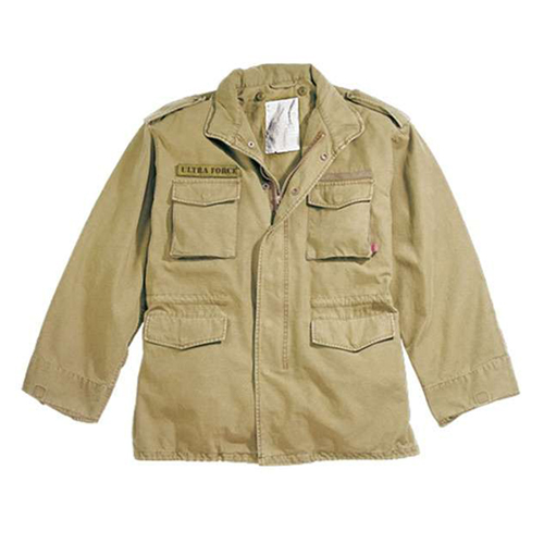 Mens Vintage M-65 Field Jacket