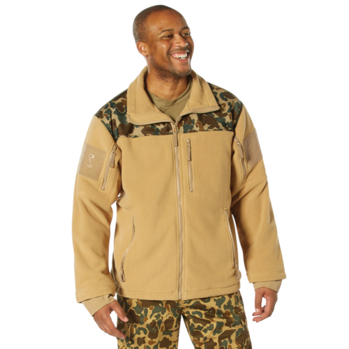 X Bear Archery Fred Bear Camo Spec Ops Tactical Fleece Jacket