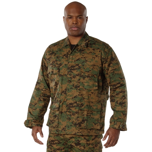 Ultra Force Digital Camo BDU Shirt