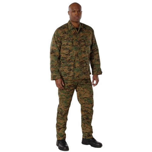 Ultra Force Digital Camo BDU Shirt
