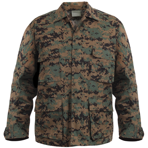 Ultra Force Digital Camo BDU Shirt