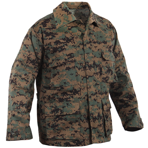 Ultra Force Digital Camo BDU Shirt