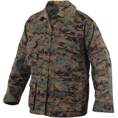 Ultra Force Digital Camo BDU Shirt