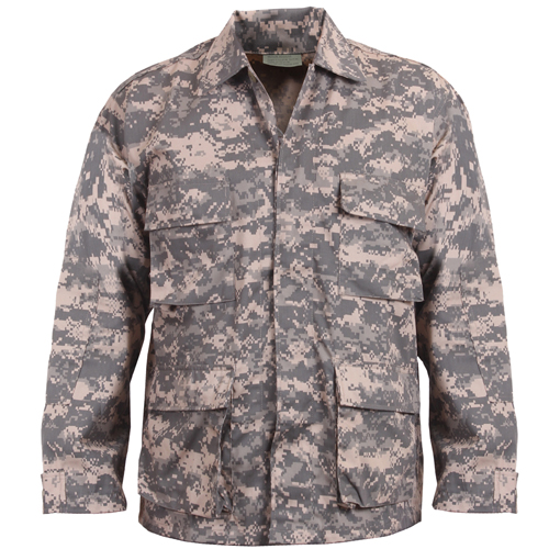 Ultra Force Digital Camo BDU Shirt