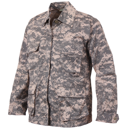 Ultra Force Digital Camo BDU Shirt