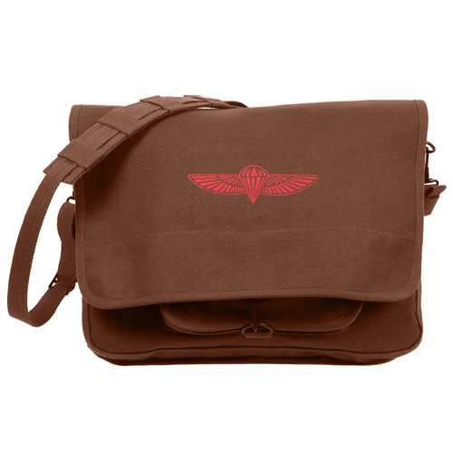 Ultra Force Canvas Israeli Paratrooper Bag - Earth Brown