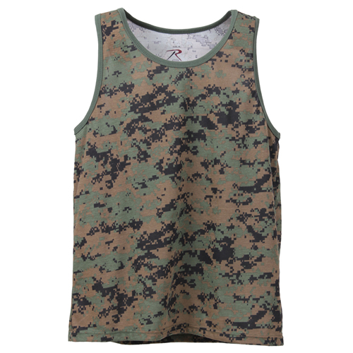 Camo Tank Top - Mens