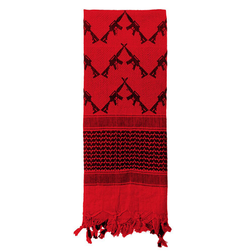 Tactical Desert Keffiyeh Scarf  Crossed Rifles