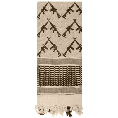Crossed Rifles Shemagh Tactical Scarf