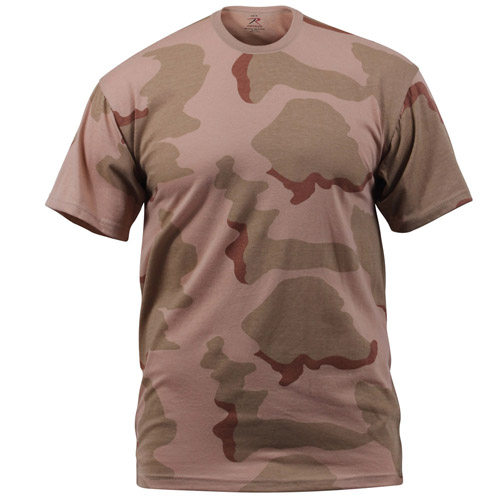 Colored T-Shirts - Coyote Camo