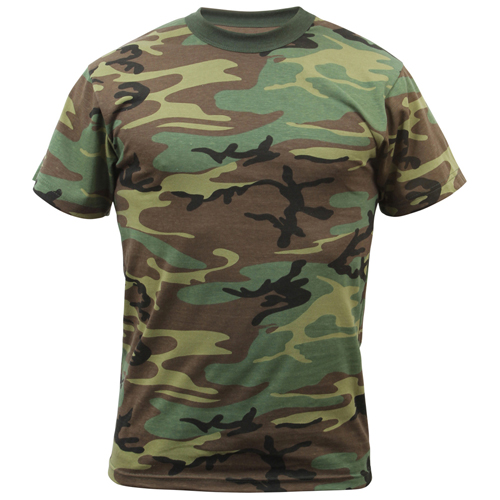 Colored T-Shirts - Coyote Camo