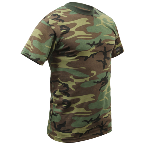 Colored T-Shirts - Coyote Camo