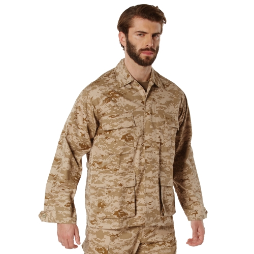 Ultra Force Digital Camo BDU Shirt