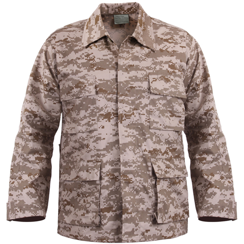 Ultra Force Digital Camo BDU Shirt