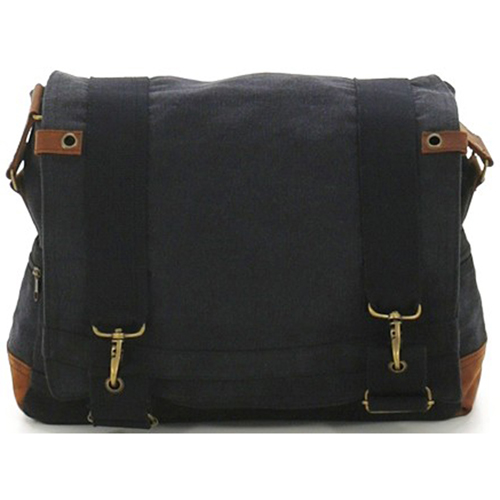 Vintage Canvas B-15 Pilot Messenger Bag