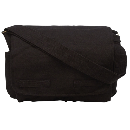 Vintage Unwashed Canvas Messenger Bag