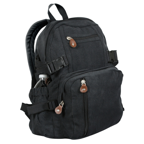 Vintage 24L Canvas Compact Backpack