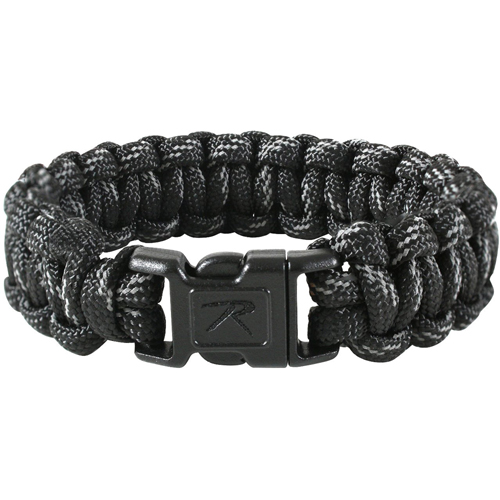 Black Reflective Paracord Bracelet