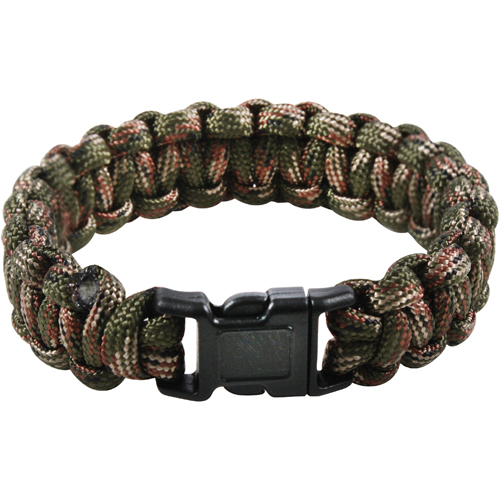 Multi-Colored Paracord Survival Bracelet