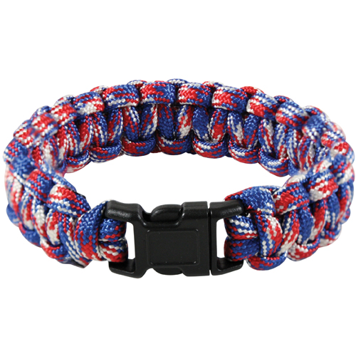 Multi-Colored Paracord Survival Bracelet