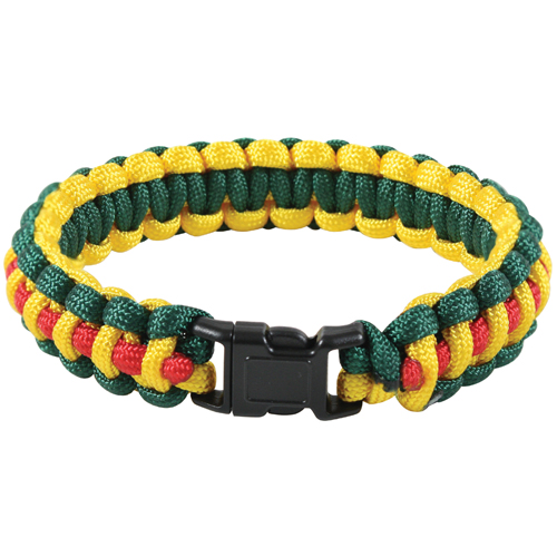 Multi-Colored Paracord Survival Bracelet