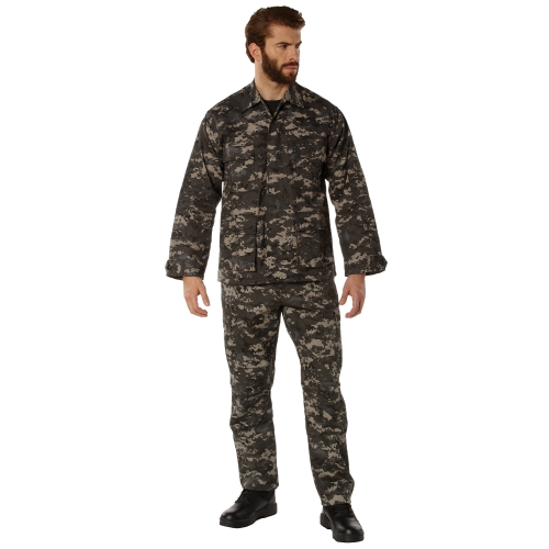 Ultra Force Digital Camo BDU Shirt