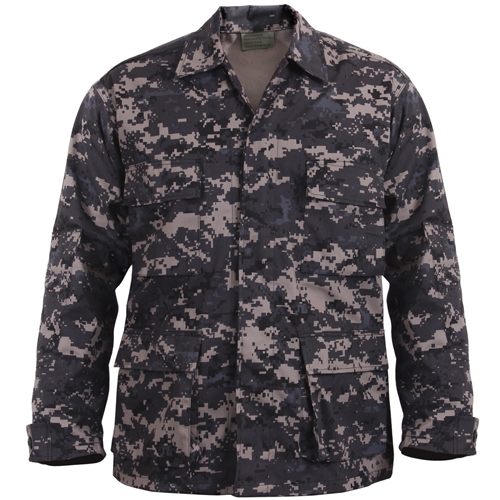 Ultra Force Digital Camo BDU Shirt
