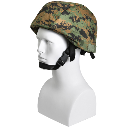 Ultra Force Woodland Digital Mich Helmet Cover