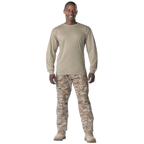 Mens Fire Retardant Long Sleeve T-Shirt