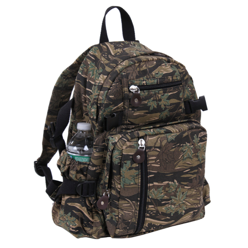 Vintage 24L Canvas Compact Backpack