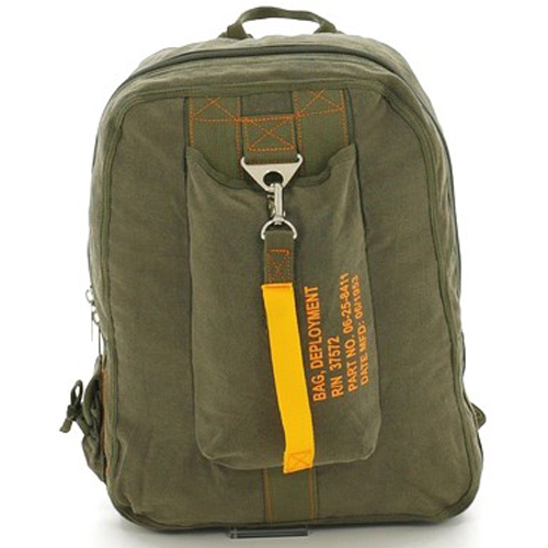 Vintage Canvas Flight Bag