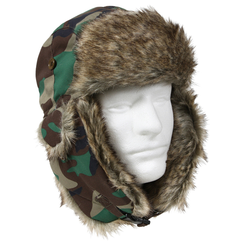 Camo Fur Flyers Hat
