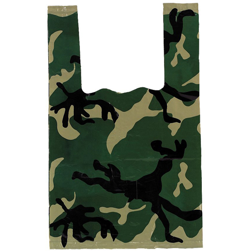 Woodland Camo Shopping Bag