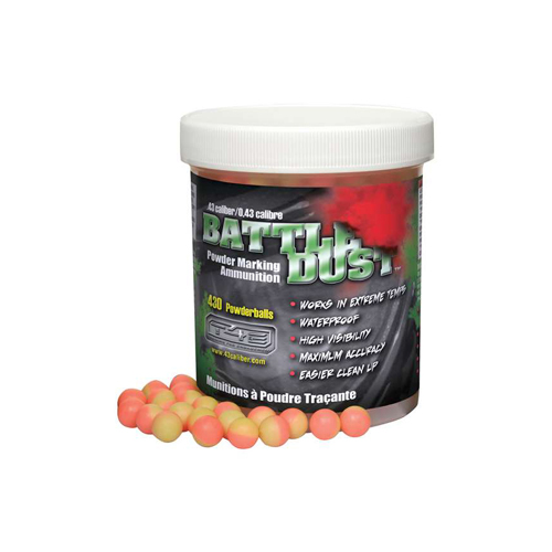 Umarex .43 Caliber Battle Dust - Pinkyellow (430 Count)
