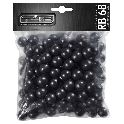 Rubber T4E Balls .68cal 100ct.