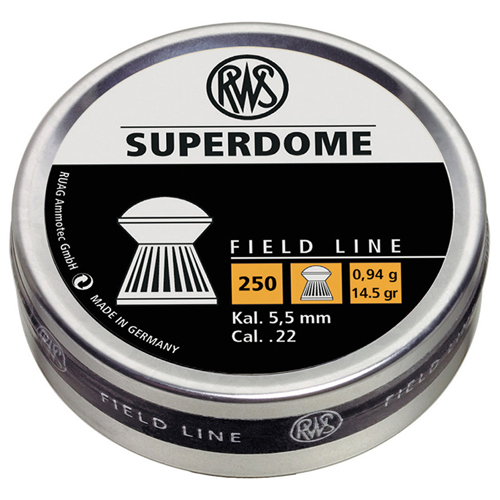 RWS Superdome Field Line 0.22 Caliber Airgun Ammunition