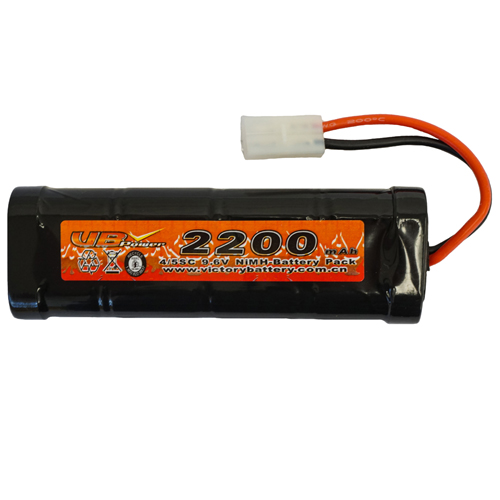9.6V 2200mAh Ni-MH Airsoft Battery