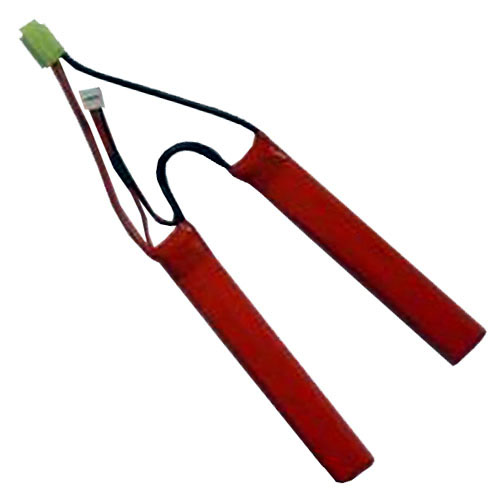 VB-LiPO1500H20C-7.4V-41 1500mAh with Mini Tamiya and Balance Charging Connector